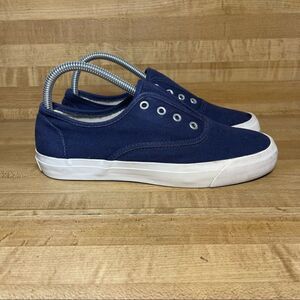 Keds Women’s Pro Keds Athletic Shoes Black Canvas Lace Up Size 7 no laces